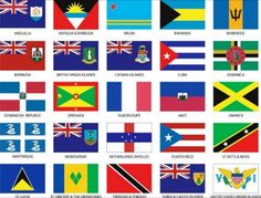 the flags of different countries are shown in this poster, which is also part of an article