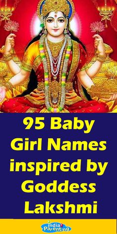 the baby girl names inspired by goddess laxeshmi