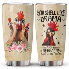 PRICES MAY VARY. STYLISH MAMA HEN MUG TUMBLER: Perfect gifts for women, including moms, grandma, aunt. Ideal for birthdays, Mother's Day, or any occasion to show your appreciation. THANK YOU GIFTS FOR WOMEN: Bring a smile to her face with this thoughtful gift. Suitable for retirement, farewell, or thank you gestures for women in your life. KEEP BEVERAGE COLD & HOT: Our leak-proof tumbler features double-walled, vacuum-sealed, copper-coated insulation to keep drinks at the desired temperature. BP Glitter Water Bottles, Chicken Lover Gifts, Crazy Chicken, Chicken Gifts, Crazy Chicken Lady, Vinyl Tumblers, Chicken Lady, Chicken Lovers, Mom Coffee