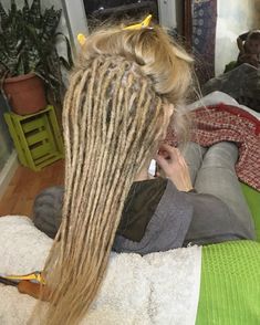 hairstyle hairstyles for medium length hair hairstyles for short hair hairstyles for long hair hairstyles for thin hair hairstyling hairstyles for curly hair hairstyles for thick hair hairstyles for wavy hair hairstyle inspiration Dreads With Extensions, Blond Dreads, Human Hair Dread Extensions, Partial Dreads, White Dreads, Dread Hair Extensions, Dreads Extensions