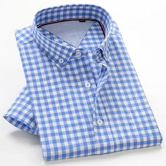 Gender: Men Item Type: Shirts Shirts Type: Casual Shirts Material: COTTON Sleeve Length(cm): Short Collar: Turn-down Collar Style: Smart Casual Fabric Type: Broadcloth Model Number: 619511 Sleeve Style: REGULAR Pattern Type: Plaid Closure Type: Single Breasted Color: 10 Clolors Size: M,L,XL,XXL,3XL,4XL,5XL,6XL,7XL,8XL,9XL,10XL Casual Light Blue Dress Shirt For Summer, Casual Light Blue Short Sleeve Dress Shirt, Casual Plaid Cotton Dress Shirt, Summer Light Blue Cotton Dress Shirt, Plaid Cotton Dress Shirt For Summer, Mens Half Sleeve, Shirt Pant, Business Casual Shirts, Plaid Shirts