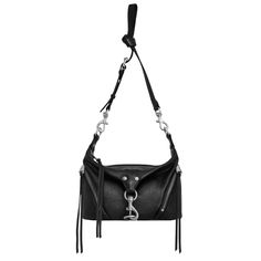 PRICES MAY VARY. Palladium Hardware 2 Exterior Front Zip Pocket 1 Exterior Back Slip Pocket with Magnetic Snap 21 " Adjustable Strap Model Images, Backpack Style, Womens Designer Handbags, Dog Clip, Handbags Designer, Pretty Bags, Shoe Size Conversion, Biker Style, Black Purses