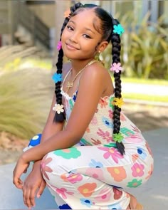 Kid Hairstyles, Kids Braids, Girl Hair Styles, Toddler Hairstyles, Natural Hairstyles For Kids