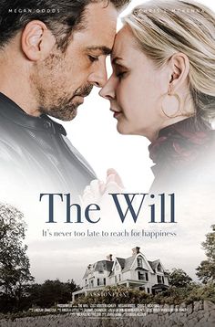 the will movie poster with man and woman facing each other in front of a house