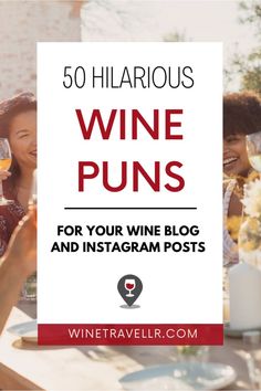 50 Hilarious Wine Puns for your wine blog and instagram posts. winetravellr.com Wine Puns, Snapchat Posts, Instagram Blogging, Grape Wine, Cheese Platter, Wine Wednesday