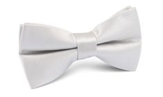 Light Grey Satin Bow Tie | Men's Tuxedo Suit Bow Ties Pre Tied for Men | Mens Wedding Bow Tie Normal Bowtie Handmade Gentlemen Accessories for Guys | Buy Bowties Online Shop Australia | Men's Fashions | OTAA Elegant Solid Bow Tie, Elegant Bow Tie With Butterfly Knot, Elegant Bow With Butterfly Knot, Elegant Bow With Butterfly Knot For Black-tie Events, Solid Color Standard Tie Satin Bow, Elegant Formal Bow With Butterfly Knot, Solid Bow Tie With Decorative Bow For Wedding, Formal White Bow Tie With Butterfly Knot, White Formal Bow Tie With Butterfly Knot