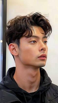 20 Korean Hairstyles for Men: Trendy Looks You'll Love in 2024 | Lookosm Korean Perm Hairstyle Men, Male Perm Hairstyles, Korean Perm Men, Korean Haircut Men, Men Perm, Hairstyle Korean, Korean Perm, Teen Hair, Asian Men's Hairstyles