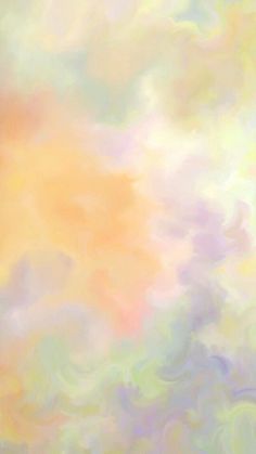 an abstract painting with pastel colors