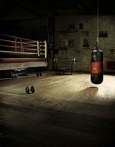 Daily Man Up (25 Photos) Mma Aesthetic, Boxing Room, Combat Sport, Combat Sports, Gym Design, Punching Bag