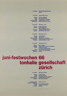 an advertisement for the berlin international film festival, with words in red and black on white