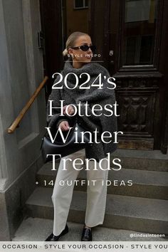 Find the ultimate fall fashion trends for 2024 in this article. If you want to know which prints, shoes, and accessories will be trendy this fall 2024, this article is for you. Stylish 2024 fall #FallFashion #AutumnStyle #CozyOutfits #SweaterWeather #FallVibes #LayeringSeason #BootsAndScarves #PumpkinSpiceEverything #FallColors #OOTD #FallInspiration #FallWardrobe #FallEssentials #FallTrends #FallStyle #FallLooks #FallFashionista #FallClothing #FallMustHaves #FallChic Winter Outfits Trend 2024, Trending Winter Outfits 2024 Women, Winter 2024 Outfit Ideas, Trend Fall Winter 2024 Outfits, Trending Outfits 2024 Women, Clothes Trends 2024 Women, Winter 2024 Casual Outfits, Winter Collection 2024, Fashion Outfits Winter 2024