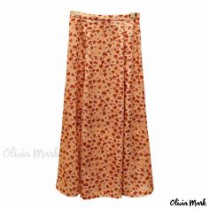 Olivia Mark - Floral Print High-Waisted Midi Skirt Skirts Midi High Waisted, Types Of Skirts, Olivia Mark, A Line Skirt, A Line Skirts, Midi Skirt, Floral Print, A Line, Floral Prints