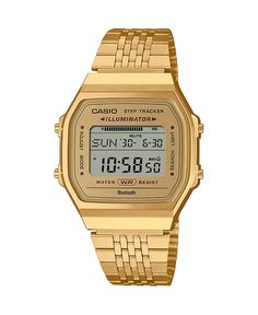 in stock Conscious Lifestyle, Steps Tracker, Casio Vintage, Casio Edifice, Health Conscious, Metal Bracelet, Unisex Watches, G Shock, Stainless Steel Band