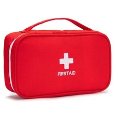 First Aid Kit, Emergency Medical Bag, First Aid Storage Box Makeup Handbag For Outdoor Survival Travel Aid Box (Color: Red Empty Bag) About This Item This First Aid Kit Can Be Used As First Aid Kit Storage Box, Home Household Storage Box, Etc. Perfect For Everyday Tools, Medicines, Cosmetics And Other Items. Made Of Polyester Fibre Material, Thick Material, Smooth Corners, Will Not Scratch And Is More Secure To Use. Comfortable Handle, Built-In Folding Design, Ergonomic Design, Arc Curvature Des First Aid Storage, Mickey Mouse Shower Curtain, First Aid Kit Storage, Survival Bag, Medical Bag, Yellow Towels, Accessories Holder, Makeup Box, Aid Kit