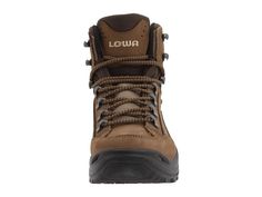 Lowa Renegade GTX(r) Mid Women's Hiking Boots Taupe/Sepia Leather Hiking Boots For Winter, Winter Leather Hiking Boots, Brown Waterproof Outdoor Walking Shoes, Durable Leather Hiking Boots For Outdoor, Rugged Waterproof Hiking Boots For Adventure, Insulated Leather Hiking Boots, Leather Hiking Boots For Outdoor, Leather Waterproof Boots For Hiking, Waterproof Leather Boots For Hiking