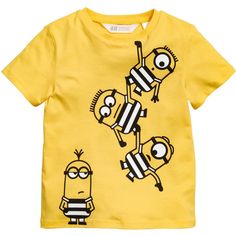 Minions Kids, Minion Shirts, Fabric Paint Shirt, Fabric Paint Diy, Shirt Logo Design, Trendy Shirt Designs, T Shirt Painting, Cute Shirt Designs, Shirt Print Design