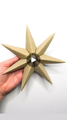 97K views · 2K reactions | Easy 3D Origami Star DIY Idea 
#easydiy #easycraft #star #paperstar #startutorial #tutorial #tutoriales #christmasdecorations #natal #navidad | Day with DIY | Day with DIY · Original audio Decor Natal, Christmas Toilet Paper, Origami Star, Craft Things, 3d Origami, Navidad Diy, Origami Stars