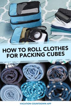 How To Roll Clothes For Packing Cubes Roll Clothes For Packing, Rolling Clothes For Packing, Roll Clothes, Travel Suitcase Packing, Best Packing Cubes, Disney Cruise Vacation, How To Roll, Travel Fashion Girl