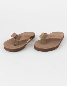 Rainbow Womens Sandals. If Any Sandal Says Rainbow®, This Is It! This Is The Rainbow® Sandals Staple, The One Your Kid Stole From You Because They Wanted To Be Cool – And You Still Haven't Gotten It Back Yet. This Is The Flag Ship! The Single Layer Premier Leather Sandal Is Made With Top Grade Nubuck Leather; The Top Sole Is Embossed With The Rainbow® Logo. The 1" Strap, Also Nubuck Leather; Is Double Stitched, And The Nylon Toe Piece Is Secured With A Box X Stitch, All Using Bonded Nylon Thread 2023 List, Rainbow Slippers, Rainbow Flip Flops, Mexican Sandals, Kids Stealing, Slide Flip Flops, Layered Fits, X Stitch, Rainbow Sandals