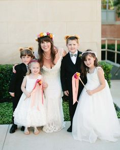 Holly + John's Whimsical Zoo Wedding on Martha Stewart Weddings.  Floral:  The Southern Table | Photo: Jillian Zamora Photography | Planning: Jen Rios Weddings | MUAH: Beauty and The Blush Reception Venues