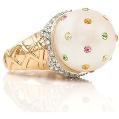 Kate Spade Carnival Nights Ice Cream Ring Kate Spade Inspired, Glamour Style, Fashion Glamour, Pearl Jewellery, Kate Spade Accessories, Spade Jewelry, Kate Spade Jewelry, Polish Jewelry