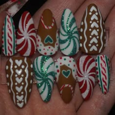 Nails 2021, Winter Nail Art, Nails Fall, Cute Nail Art, Xmas Nails, Christmas Nail Designs, Christmas Nail