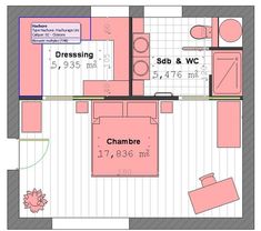 the floor plan for a small apartment