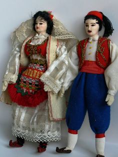 Porcelain Doll Costume, Vintage Bride And Groom, Slavic Clothing, Mostar Bosnia, Traditional Wedding Attire, Uncanny Valley, Cloth Dolls Handmade, Parka Style