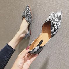 Elegant Pointed Toe Slip-On Flats Boat Shoes | Best price | Free shipping! | Check it now! | Elegant Shoes Flat, Flats Boat, Ladies Footwear, Elegant Flats, Casual Slip On Shoes, Womens Boat Shoes, Elegant Ladies, Point Shoes, Pointed Toe Shoes