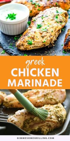 grilled chicken marinade is an easy and delicious side dish