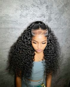 Sleek Ponytail Hairstyles, Frontal Wig Hairstyles, Birthday Hairstyles, Hd Lace Frontal, Quick Weave Hairstyles, Frontal Hairstyles, Braided Wig, Slick Hairstyles, Dope Hairstyles