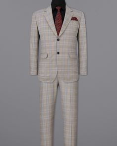 This Single Breasted Suit is a stylish and unique addition to any formal wardrobe. Made using top-notch durable fabric, this suit features a striking plaid checkered pattern that is perfect for making a statement. The single-breasted design adds a touch of sophistication, while the comfortable regular fit ensures all-day comfort. Ideal for formal occasions and weddings this suit is sure to impress everyone around you. In addition to being constructed from Imported Superior Fabrics, French crown Single Breasted Suit, Persian Blue, Long Blazer, Blazer And Shorts, Blue Check, Checkered Pattern, Pair Of Pants, Designer Suits, Blue Plaid