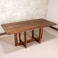 Waterton Rectangle on Double Cross Base - Loewen Design Studios Oval Wood Table, Midcentury Modern Table, Hardwood Table, Mid Century Modern Table, Flexible Seating, Rectangle Dining Table, Walnut Table, Oval Table Dining, Oval Table