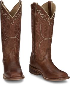 "Meet Stella, our 13"" Classic Western Boot. It's got a timeless design and a nice stitch pattern that adds a touch of elegance. Perfect for those who want a bit of both rugged and feminine in their Western style. Step into tradition with this comfortable Women's Work Boots, Justin Boots Womens, Womens Work Boots, Justin Boots, Stylish Boots, Western Boot, Western Cowgirls, Best Western, Western Style