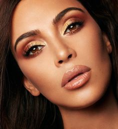 Make Up Factory, Bronze Makeup Look, Mario Dedivanovic, Makeup Themes, Camouflage Makeup, Bronze Makeup