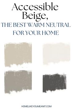 the best neutral for your home is available in three colors, including gray and white