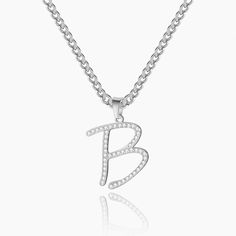 Personalize your own necklace with your initial, or surprise them with the perfect personalized gift. Chain Length: 18-20 Inches With Adjustable Clasp. Letter Necklace Silver, 18k Gold Chain, Rose Gold Metal, Letter Necklace, Precious Jewelry, Rose Gold Necklace, Personalized Necklace, Gold Plated Silver, Chain Lengths