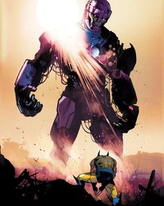 Sentinel - X MEN X Men Sentinel, Wolverine Marvel, X Men, Comic Art, Concept Art, Cool Art, Marvel