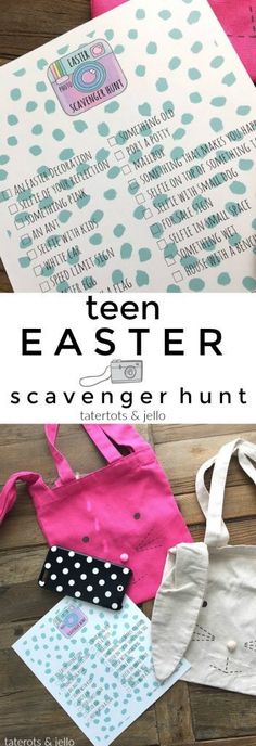 an easy to make easter egg hunt for kids with free printables and instructions