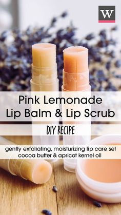 Lip Scrub Diy Recipes, Lip Scrub Recipe, Scrub Diy, Lip Scrub Diy, Lip Gloss Balm, Natural Beauty Recipes