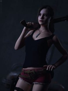 Resident Evil Girl, Claire Redfield, Resident Evil 2, Resident Evil Collection, Jill Valentine, Ada Wong, Army Girl, Valentines Outfits, Digital Art Girl