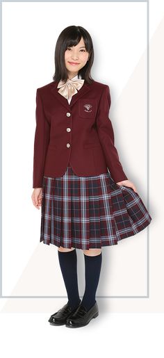 O.C.S.D. Pleated School Skirt, Kids Uniforms, School Skirt, Pleated Skirt Dress, Japanese School, Fashion Costume, Female Poses, Cosplay Ideas, Everyday Look