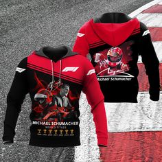 Michael Schumacher Champion F1 Racing 3d Hoodie available in T-shirt, hoodie, tank top, longsleeve, multi color and size S M L XL XXL 3XL 4XL 5XL. Shipping from the US. Easy 30 day return policy - Shop now! 6.1-ounce, 100% cotton .Double-needle neck, sleeves and hem; Roomy Unisex Fit. Ash is 99% cotton, 1% poly; Sport Grey is 90% cotton, 10% poly; Dark Heather is 50% cotton, 50% polyester .Decoration type: Digital Print. Made by Gildan Sports Cotton Hoodie With Sublimation Print, Sports Graphic Print Hoodie Top, Sportswear Hoodie For Sports Events, Cotton Sports Hoodie With Sublimation Print, Athletic Graphic Print Hoodie Top, Fitted Sporty Hoodie With Graphic Print, Hooded Graphic Print Sports Tops, Fitted Crew Neck Sporty Hoodie, Fitted Crew Neck Athleisure Hoodie