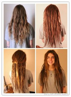 Half Dreaded Hair, Half Dreads, Partial Dreads, Musical Hair, Dreads Girl, Dreadlock Styles