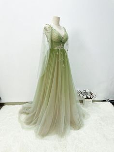 A-Line Green Gradient Puffy Hens Tulle Long Part
Інформація про товар:
Матеріал: тюль
Силует: A-Line
Колір: Зелений
HEMLINE: Довжина підлоги
Деталі назад: мереживо Green Formal Dress, Tulle Party Dress, Green Gradient, Custom Color, Prom Dress, The Dress, Party Dress, A Line, Prom