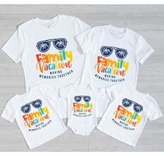 Family Vacation 2024 Shirt, Family Vacation Shirt, Family Trip Shirts, Vacation Shirts, Family Matching Shirts, Making Memories Together Welcome to `EMGIFTUS Custom Graphic Tee Shop 🕕Production Time 1-3 business day🕕 High quality and super soft, comfortable t-shirts, onesies and hoodies. Made with  (DTF) and pressed with a professional grade heat press. ✔Make sure you check our size-chart before you place your order. ➡️𝗛𝗢𝗪 𝗧𝗢 𝗢𝗥𝗗𝗘𝗥 ⬅️ 𝟏. Please, Check and Review all Photos. 𝟐. Select Your Hoodie Size and hoodie Color from drop down menus. 𝟑. Enter your Design Color. 𝟒. Choose Your Quantity as much as you want. 5. Click 𝗔𝗗𝗗 𝗧𝗢 𝗖𝗔𝗥𝗧. For multiple items go back to the listing and repeat the steps. 📏𝐒𝐈𝐙𝐈𝐍𝐆 𝗔𝗡𝗗 𝐂𝐎𝐋𝐎𝐑𝐒 📚 ----- Unisex Shirts ----- * Unise Family Tshirts Ideas Matching Shirts Vacation, Summer Graphic Print Tops For Family Reunion, Family Matching Shirts For Summer Reunion, Summer Family Matching Shirts For Reunion, White Summer Shirt For Family Reunion, White Shirt For Family Reunion In Summer, Summer Letter Print Tops For Family Reunion, White Casual Shirt For Family Reunion, Letter Print Tops For Family Reunion In Summer