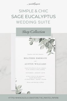 the sage eucalyptus wedding suite is on sale