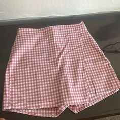 Hollister Skort New With Tag Cute White High Waist Bottoms, Cute White Summer Pants, Cute White Fitted Bottoms, Cute Fitted White Bottoms, Cute Fitted Bottoms For Day Out, Varsity Cheer, Pink Onesie, White Skort, Denim Skort