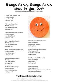 an orange brochure with the words orange, orange circle and what do you see?