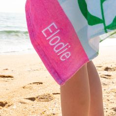 An embroidered kids' hooded beach towel with a mermaid design is a must-have for any beach lover. It not only keeps them warm and dry after a dip in the ocean but is also fun and cute to wear. Have their name embroidered in a choice of pretty colours so they know it’s truly their own special towel. Made from 100% cotton, it features a hood and two buttons on the side to keep it in place, making it ideal for drying off after beach playtime or swimming lessons. This dreamy and magical mermaid towe Hooded Beach Towel, Kids Fathers Day Gifts, Pink Gift Wrap, Reception Seating Chart, Wedding Glassware, Magical Mermaid, Wedding Reception Seating, Place Making, Mermaid Design